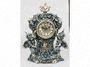 Часы-фигура из бронзы Virtus "С двумя амурами, половинки" (5582) ID-2432